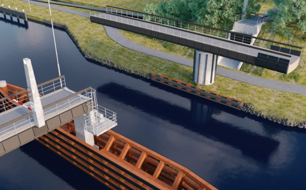 fietsbrug Ritsumasyl (beeld: Antea Group)