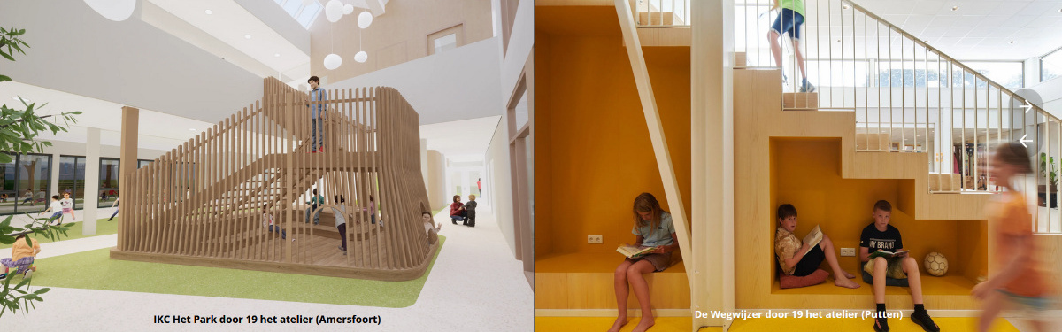 schooltrappen schoolgebouwen