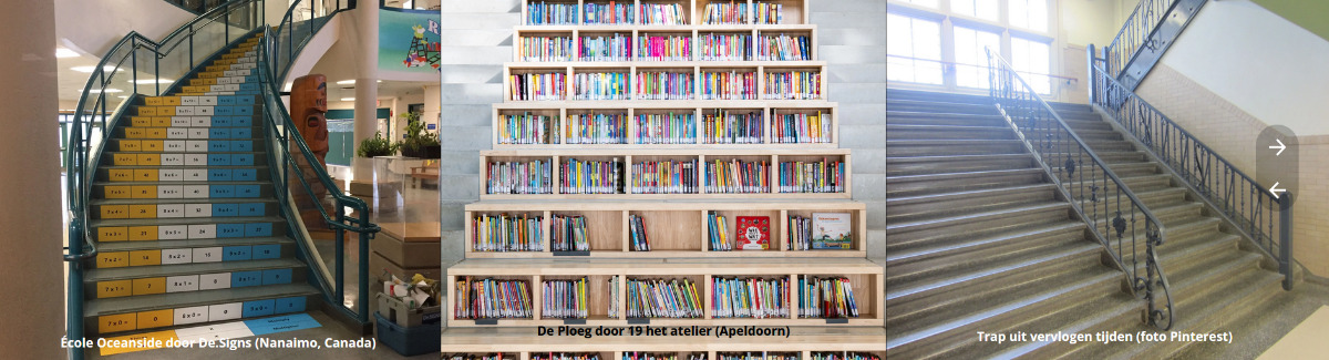 schooltrap schoolgebouw